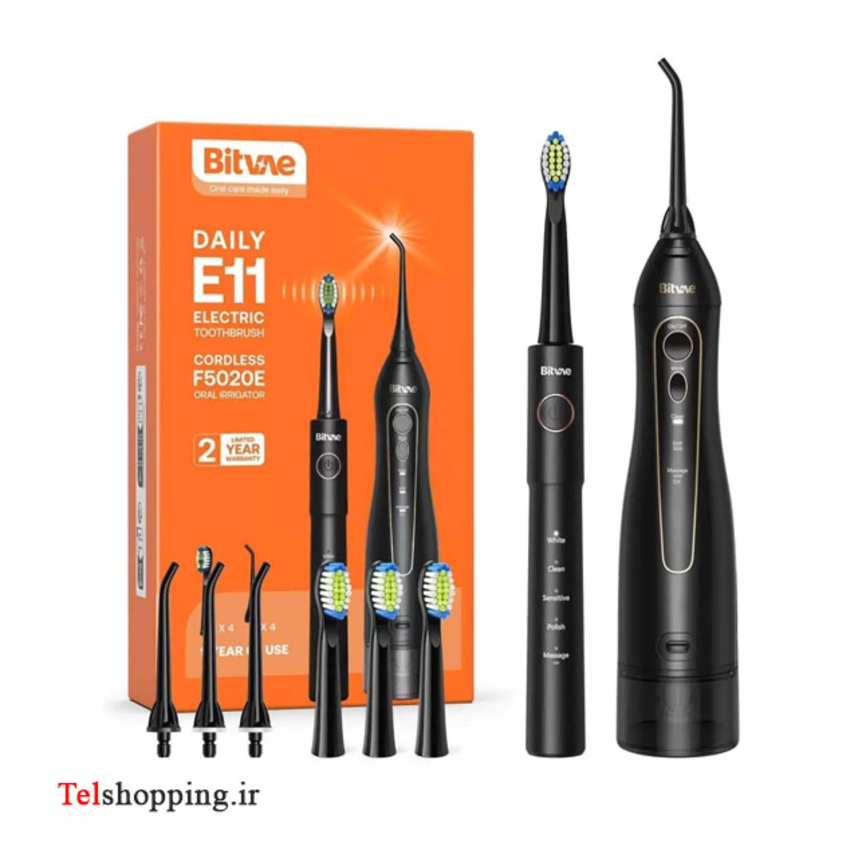 مسواک برقی و واترجت بیت وآ مدل Fairywill E11 F5020E